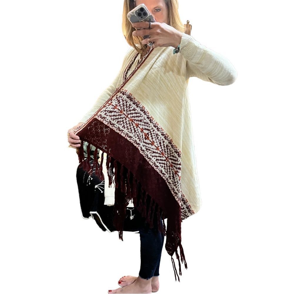 Aztec Printed Cardigan S : S